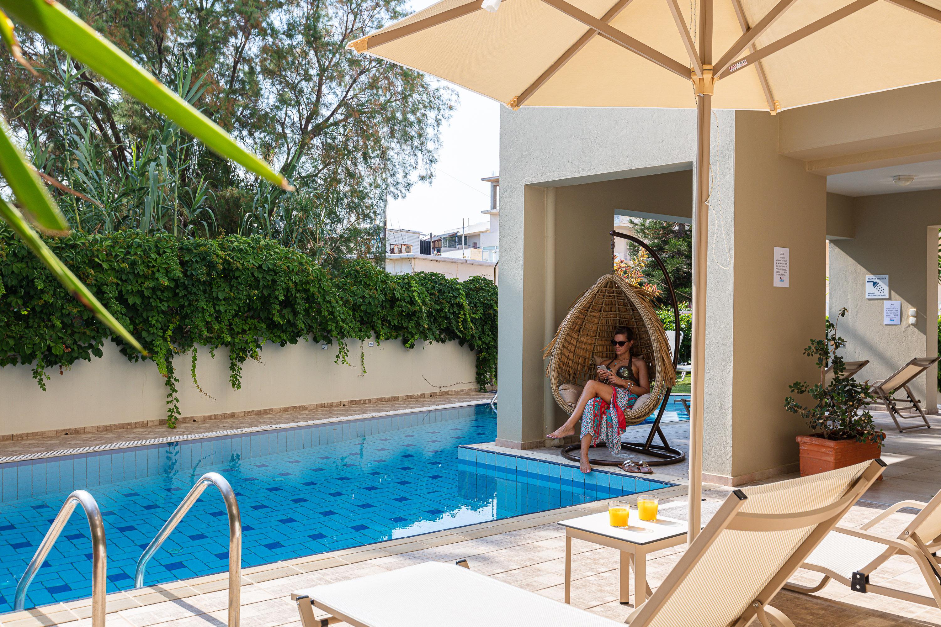 Batis Beach Hotel Rethymno Exteriér fotografie